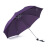 天堂天堂伞307E碰三折雨伞 纯色晴雨商务女士手动伞广告伞批发 紫色