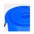 冠峰 蓝色50L无盖 大号圆形垃圾桶户外大容量加厚带盖塑料收纳桶GNG-436