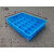 加厚塑料箱分格周转箱多格分类盒工具箱30格40格60格零件螺丝筐子 大十格外径60x40x14.5cm 蓝色加厚