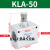 节流阀ASC200-08气动调气阀KLA-15可调流量控制阀调节单向调速阀 节流阀 KLA-06 配6mm接头