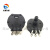 帽旋钮电位器RVS28P/RV28P-B102/B472/B103/B474/B502/B定 RV28P-B502(铁壳单联5.2K)