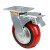 定制 BGA5 重型聚氨酯脚轮 耐磨PU工业轮子 手推车平板车脚轮 6寸 3寸刹车轮(升级款)