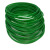 PU聚氨酯圆皮带 绿色粗面红色光面工业O型环形可接驳圆带传动带 红色光面2mm每米价格