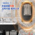 欧比亚小背篓暖气片家用水暖集中供暖卫生间厨房壁挂铜铝复合散热器 亮白色840*400mm中心距