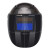 沆瑞 电焊面屏 自动变光太阳能焊接面罩氩弧焊眼镜头戴式焊工电焊帽 电焊面罩 头盔款 蓝顶