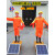 适用于交通指挥假人太阳能保通机器人员施工高速公路安全员摇旗指导员人 太阳能保通机器人（高配款