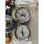 氮气减压阀带流量计双表加流量计减压阀减压器N2压力表 YD12X-0.3T双表加流量计