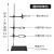 铁架台实验室架子台杆化学实验器材滴定台固定支架十字夹不锈钢大 国标铁架台高60cm