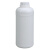 水杉500ml氟化瓶化工瓶液体包装农药瓶专业有机溶剂分装瓶密封塑料瓶（带内盖） 500ml-白色（带内盖）