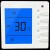 温控器中央空调温控开关风机盘管控制器三速开关开面板温控器 8603无标志