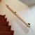 杉贝（SANBER）楼梯扶手老年人楼梯扶手家用靠墙榉木扶手儿童幼儿园木扶手 长度50cm+2个底座