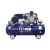 鸣固 空压机皮带机 220V工业型气泵皮带式气泵空气压缩机高压气泵喷漆泵蓝配银 M7-W-0.36/8(单相）3KW