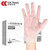 成楷科技 CKS-PE901 一次性手套劳保实验室厨房洗碗 加厚TPE防水防油 白色XL码100只1盒