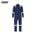 安赛瑞 连体工作服 高亮反光 物流汽修耐磨长袖工装 深蓝 M 3F01522