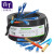 光电复合缆成品光纤带电源综合线100米 8芯免熔接光缆SC头带2*1.0²电源一体线 SQ-GT330Y