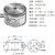 高精度称重传感器工业级不锈钢微型压力拉压力重量手持控制数显表 0-50KG+ZNHZ手持表