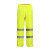 鸣固 高速交通执勤巡逻分体式雨衣雨裤套装加厚救援反光雨衣可定制 荧光黄 XL