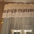 喜格兰家纺 轻奢风U型导轨蚊帐家用1.8m床拉绳2.0米床不锈钢支架床上用品 蓝灰色【拉绳支架】A30 1.5m（5英尺）床