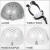 生产PE防撞帽内衬安全帽防护帽衬棒球帽通用工作内胆 PE多孔透气性 白色