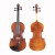 青歌QV204 考级小提琴 实木儿童入门初学手工演奏小提琴1/2/3/4 QV204拼板小提琴3/4(建议身高135