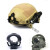ABDT安全帽消防手电筒夹头盔头灯支架安全帽侧灯卡扣夹子安全帽固定卡 韩式头盔专用25-27mm