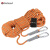 Golmud登山绳防坠落救援绳攀岩动力绳安全绳户外爬山绳子装备RL220橘色12mm50米套管