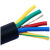 承琉橡胶电缆234芯0.30.50.7511.52.546平方橡套软电缆YC 2X2.5平方 1米