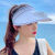 瑞恒柏风扇帽成人夏季太阳帽带风扇USB充电大檐户外帽子夏日女帽遮阳 带风扇太阳帽（粉色） 均码（可以充电风扇帽）