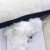 北极绒（Beijirong） 乳胶枕芯橡胶枕头记忆单人学生护颈枕双人低颈椎枕睡眠按摩整头 云端舱三边-蓝边 48*74 一只装