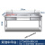 304室外不锈钢水槽饭店一体式洗手盆加厚平台双作台洗衣 普通款175*60*80双池中平台