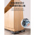适用于搬家搬重物搬运省力抬家具床万向滑轮移动利器 加强加厚高配款【承重2100斤+橡
