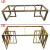 TLXT铁艺定做桌腿桌脚桌架支架大板办公桌子腿大理石餐桌脚岩板桌支架 颜色款式定制专拍 请联系客服咨 官方标配