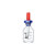 蜀牛英式滴瓶 玻璃滴瓶 胶头滴管 带刻度滴瓶 透明60ml 