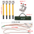 0.4KV低压接地线携带型短路接地线套装配电室母排接地棒包检测 套餐七0.5米棒 1m*4+10m25平方