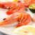 豪鲜品 丹麦北极熊北极甜虾（MSC认证）腹籽熟冻冰虾肚籽冻虾 90/120规格 净重2kg