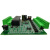 国产PLC工控板 可编程控制器 兼容 2N 1N 24MR (B) 加装2路DA（0-20MA）