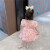 观瑜（GUANYU）一岁女宝宝衣服女童连衣裙夏季1-2-3半儿童公主裙周岁礼服蓬蓬裙 粉色 80cm
