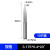 金属锥度平底尖刀3.175mm铜铝精雕文字雕刻机钨钢通用刀 4*60度*0.1/10支装 Φ3.175*40度*0.2/10支装