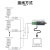 LTE-5090RGYLED警示灯三色灯受控于485通讯协议串口报警指示灯 螺栓底座DC12V