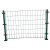 钰启隆 铁丝围栏 双边丝护栏 隔离网栅栏 高速公路护栏网 双边丝 单位：件 硬塑双丝4mm*1.8m高*3米长+立柱