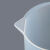 VITLAB塑料烧杯带把蓝线刻度量杯50/100/250/500/1000ml耐高温PP 100mL  PP