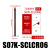 定制数控内孔刀杆S20R-SCLCR09 车床镗孔刀排 内圆车S25S-SCLCL12适配 玫红色 S07K-SCLCR06
