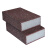 安英卡尔 Q1113 加厚金刚砂除锈海绵清洁块海绵擦 9×6×2.5cm(6个装)