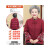 皮尔卡丹喜奶奶秋装外套80岁老年人唐装女秋冬寿星衣服婚宴礼服 红色 XL 建议80-100斤
