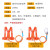 卡英 防坠落安全带 半身式高空作业安全绳 施工电工腰带 全身五点式 双绳2米小钩