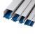 PVC线槽方形线槽线盒PVC穿线槽电缆电线明装线槽 30*15 一米价