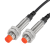 电感式抗干扰接近开关传感器M8金属感应开关24V三线NPN替代进口CE M8 非齐平 4mm检测距离 PNP常闭