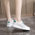 奥康（Aokang）女鞋夏季透气2024新款网鞋薄款网面百搭休闲平底小白鞋学生板鞋子 绿色 35 标准运动码