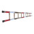 晟泰邦 红白竹梯  含梯套 喷红白荧光漆(单位：套) 3.5米 9级