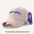 冠军涂鸦棒球帽子男款大头围硬顶春夏运动户外潮牌大童棒球帽女显 卡其色 儿童(47-54cm)